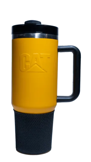 40oz Yellow Stainless Steel Tumbler