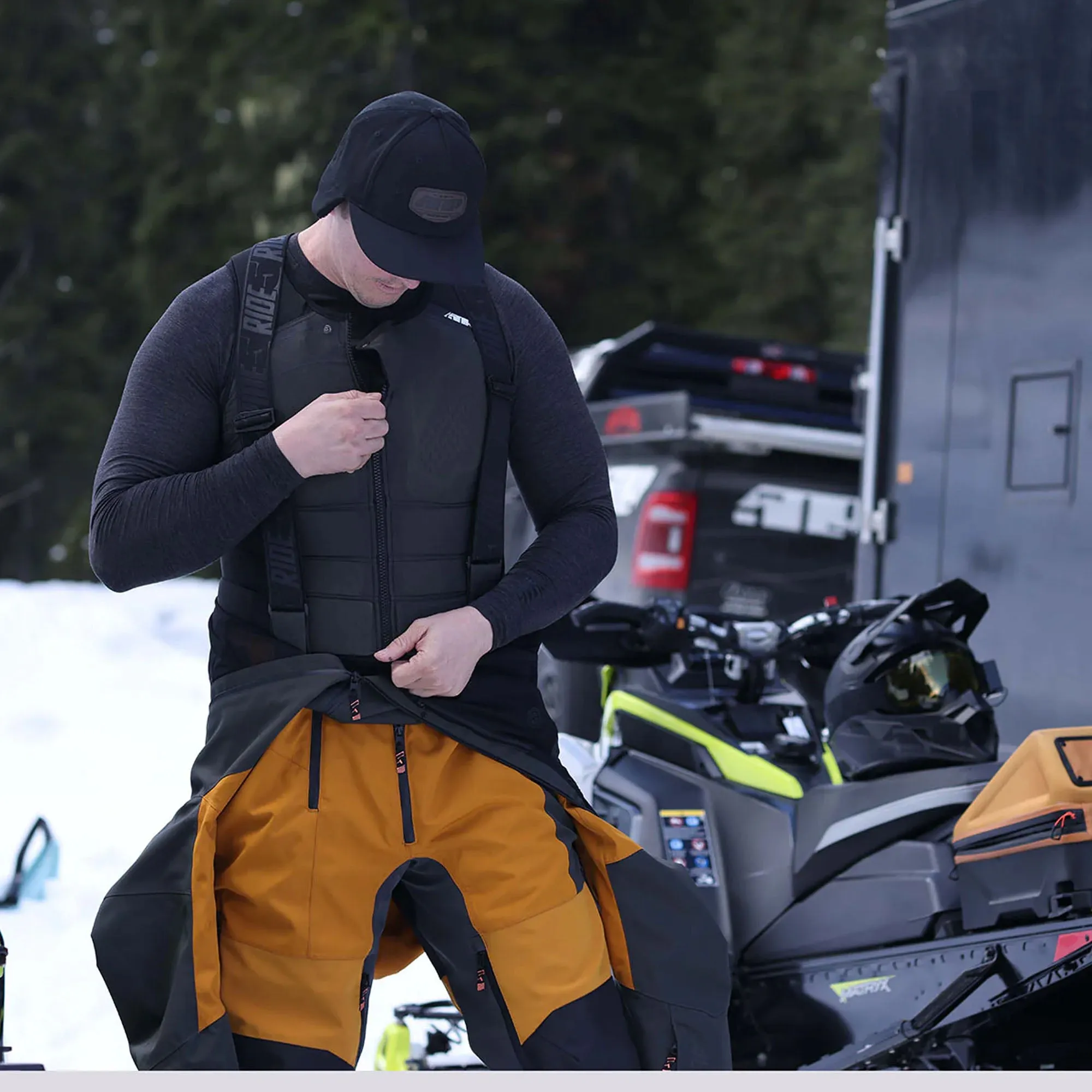 509 R - Mor Protection Vest Pirate Black
