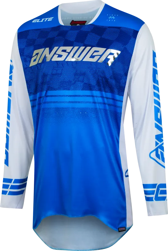 Answer 23 Elite Finale Jersey Blue/White/Silver - Large