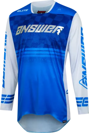 Answer 23 Elite Finale Jersey Blue/White/Silver - Large