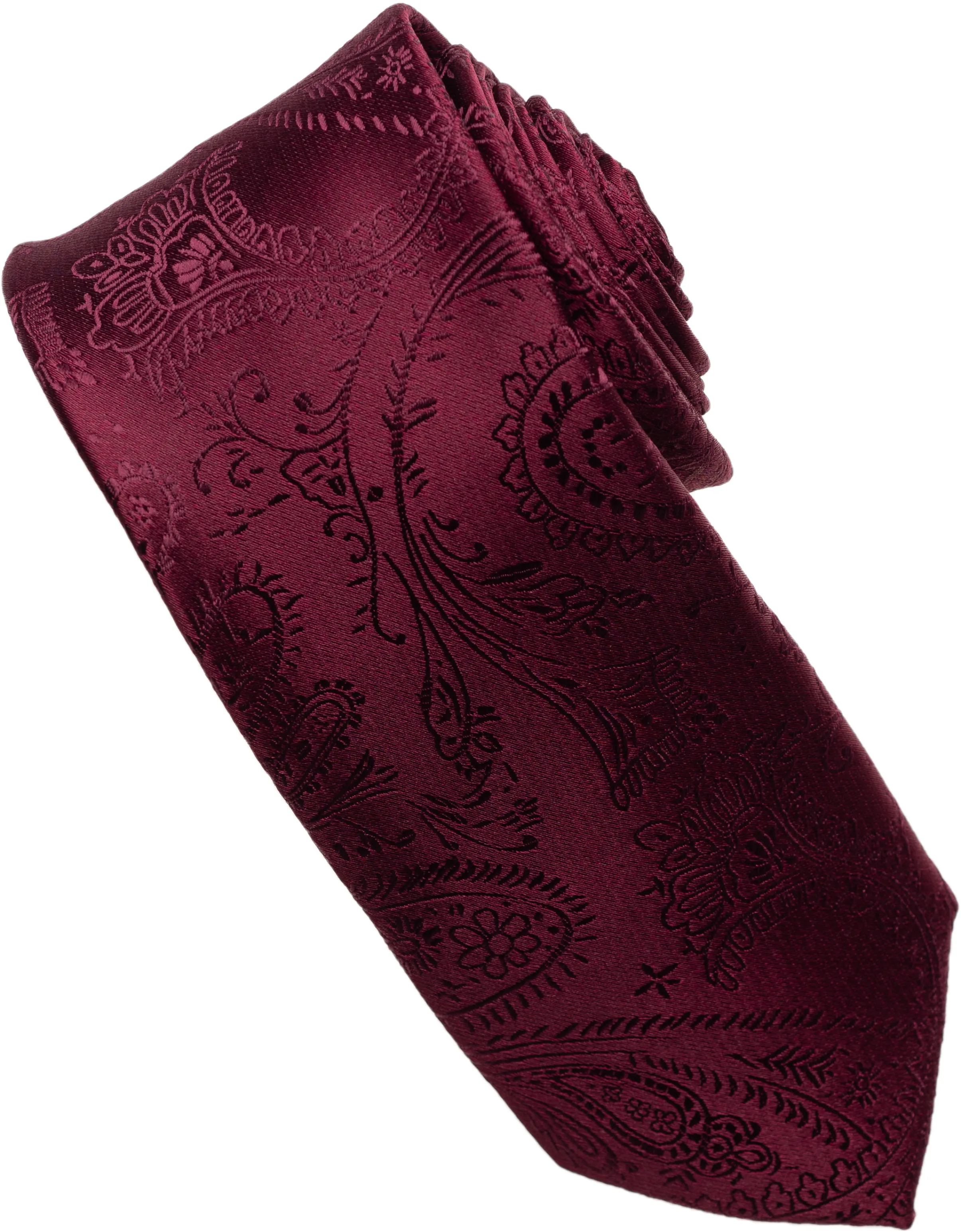 Aqua Paisley Tone on Tone Necktie