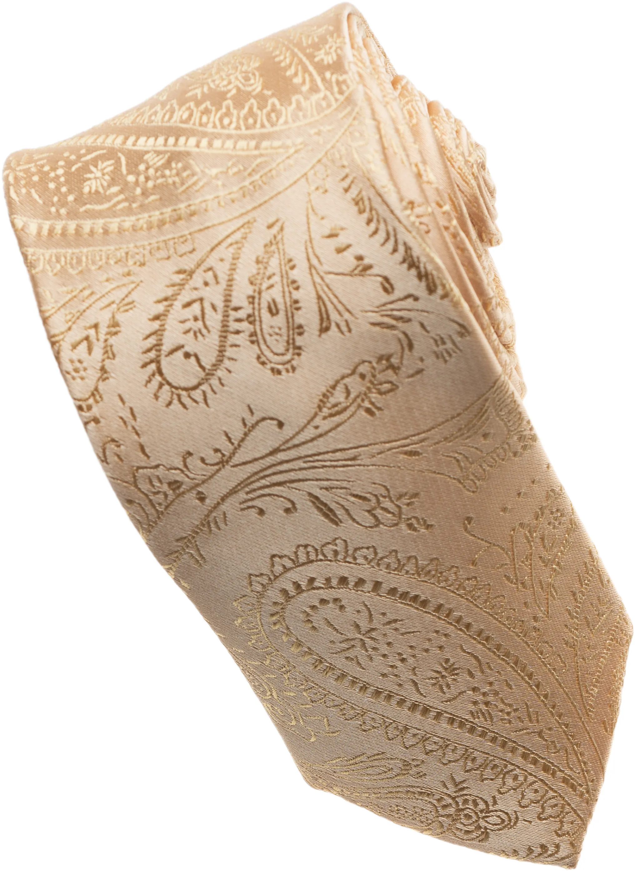 Aqua Paisley Tone on Tone Necktie