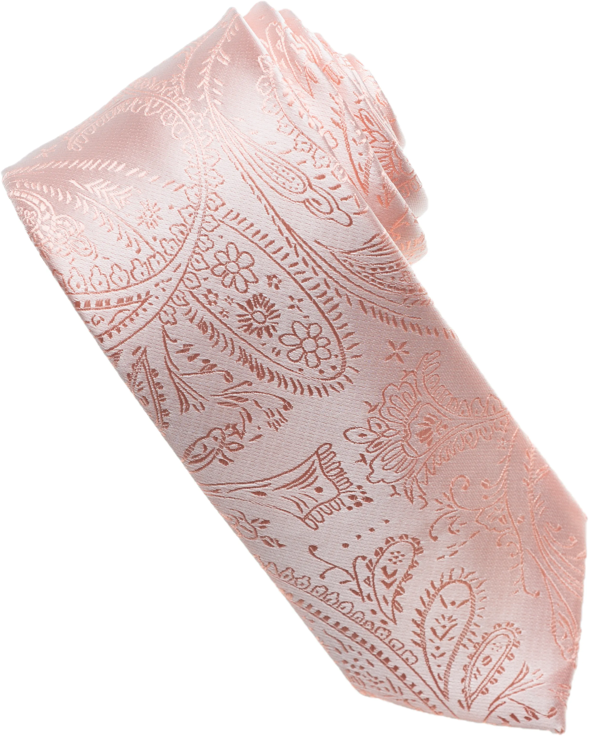Aqua Paisley Tone on Tone Necktie