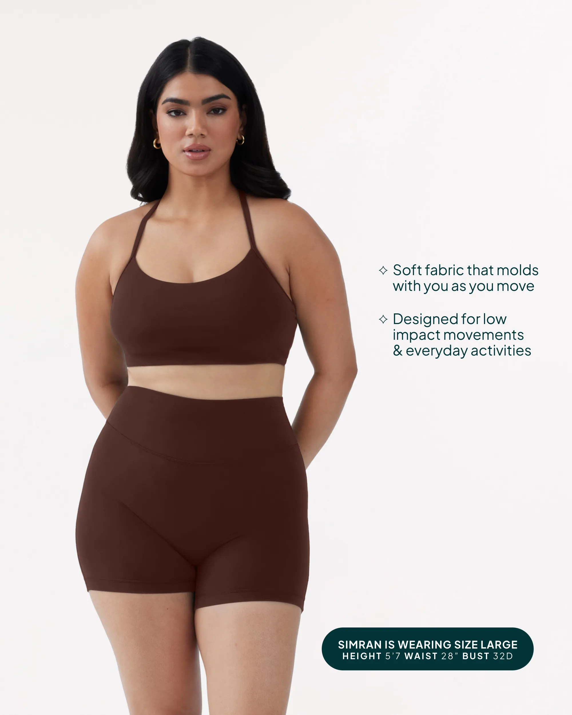 Athleisure Y-Back Low-Support Sports Bra