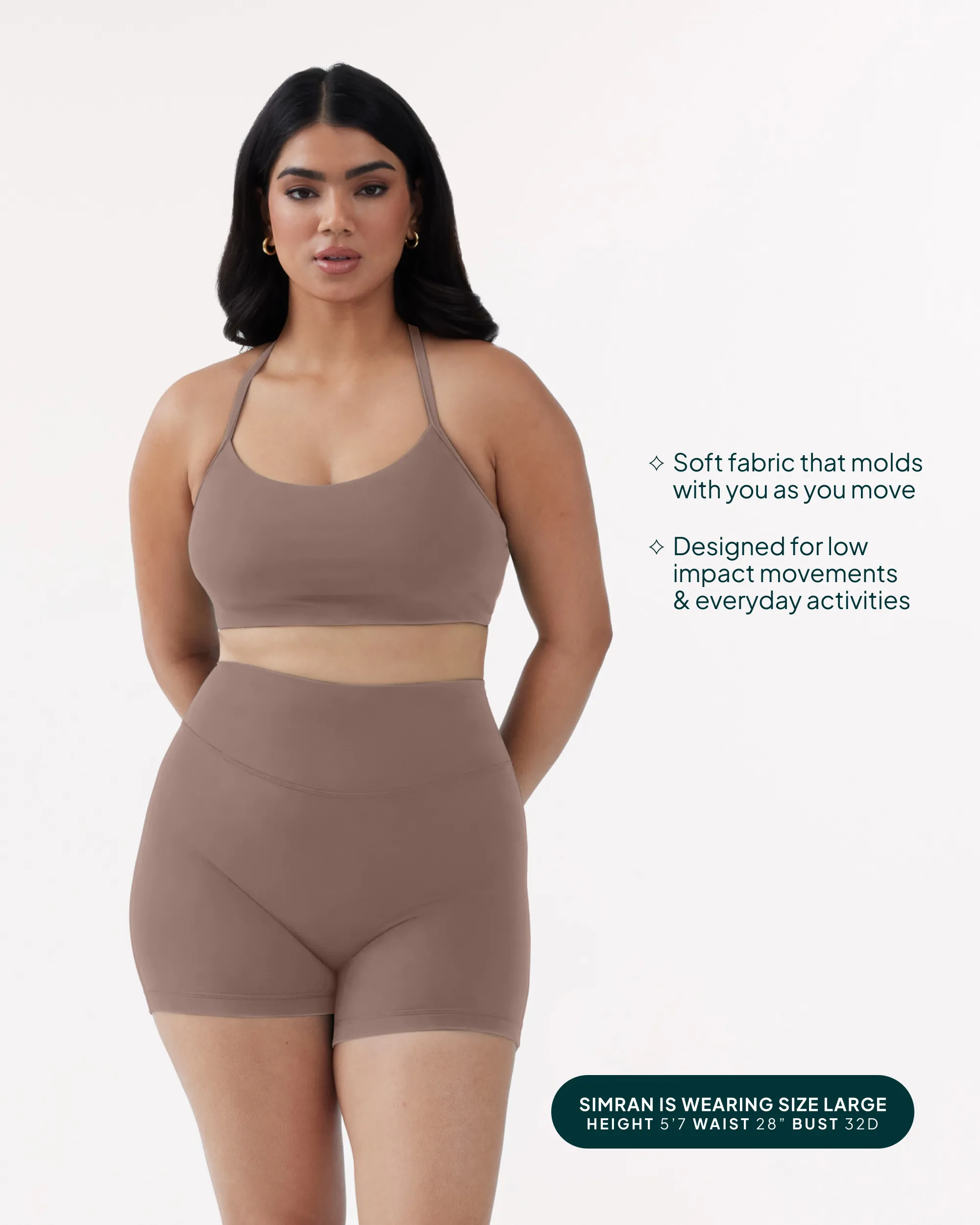 Athleisure Y-Back Low-Support Sports Bra