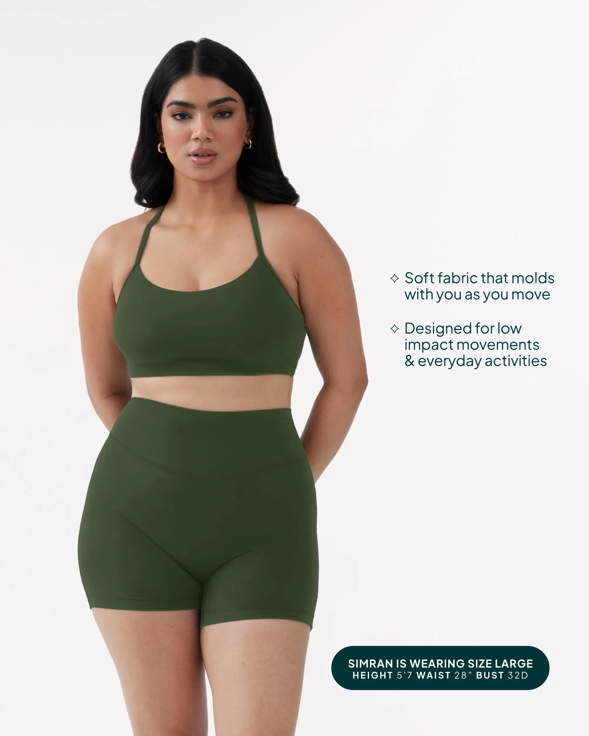 Athleisure Y-Back Low-Support Sports Bra
