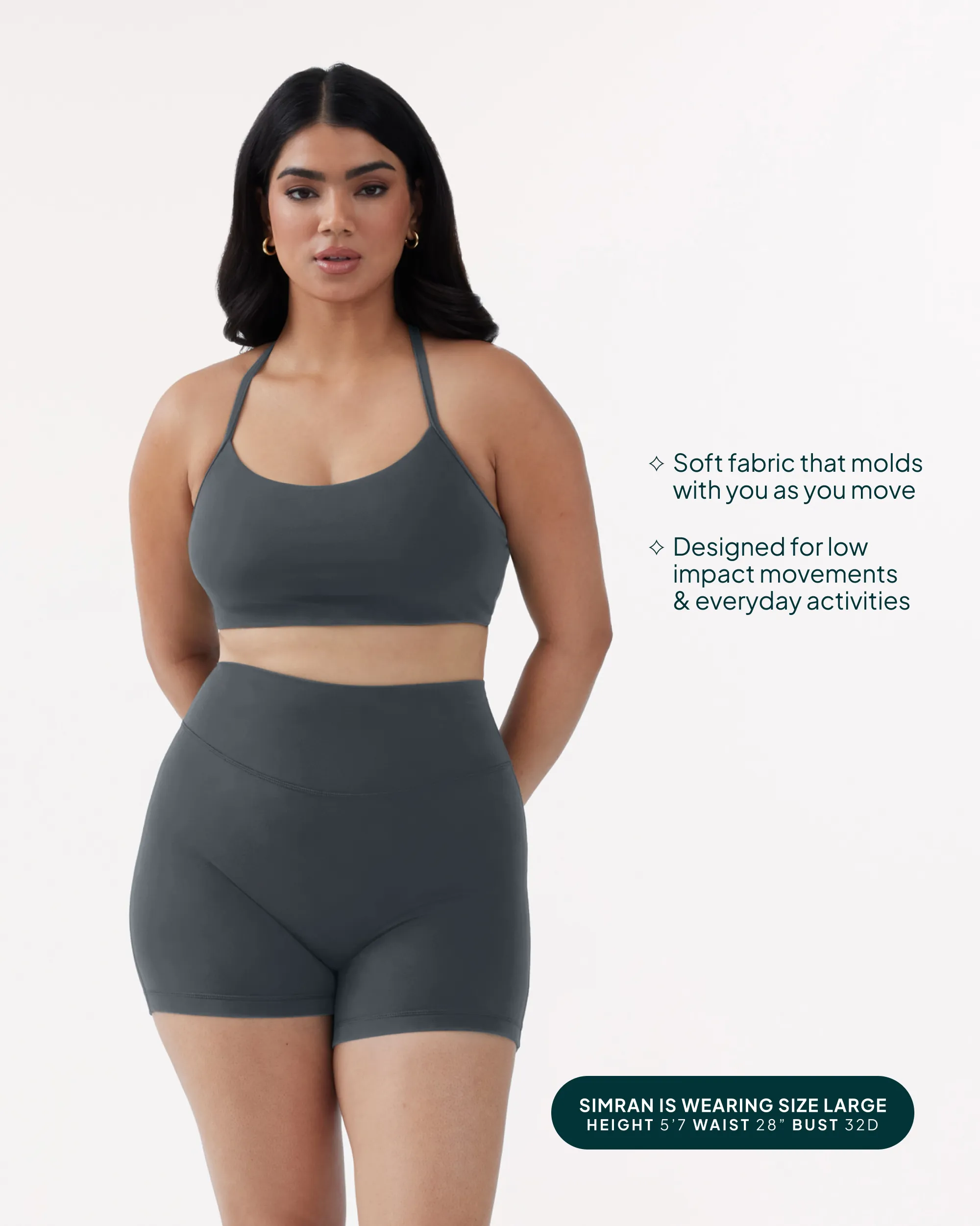 Athleisure Y-Back Low-Support Sports Bra