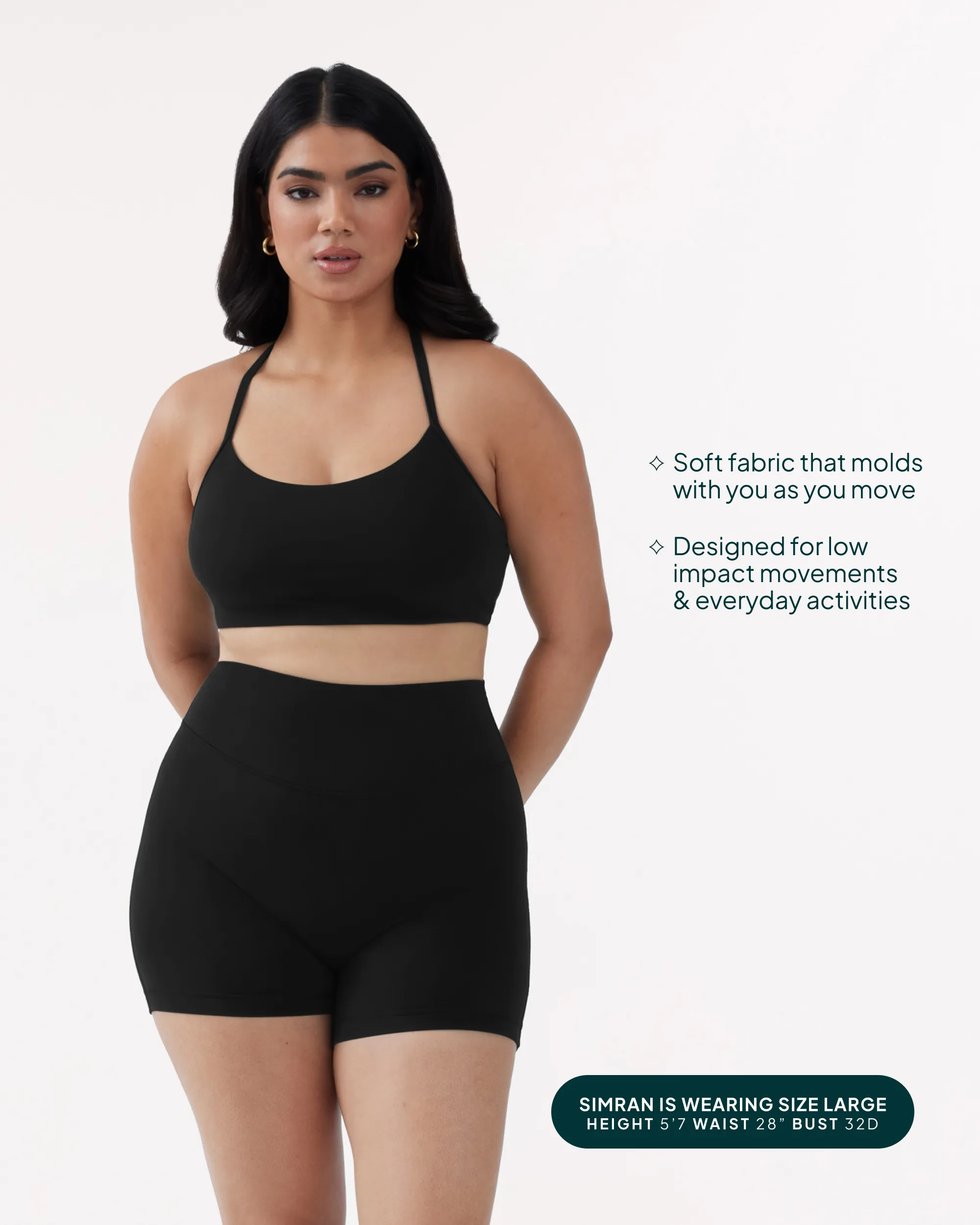 Athleisure Y-Back Low-Support Sports Bra