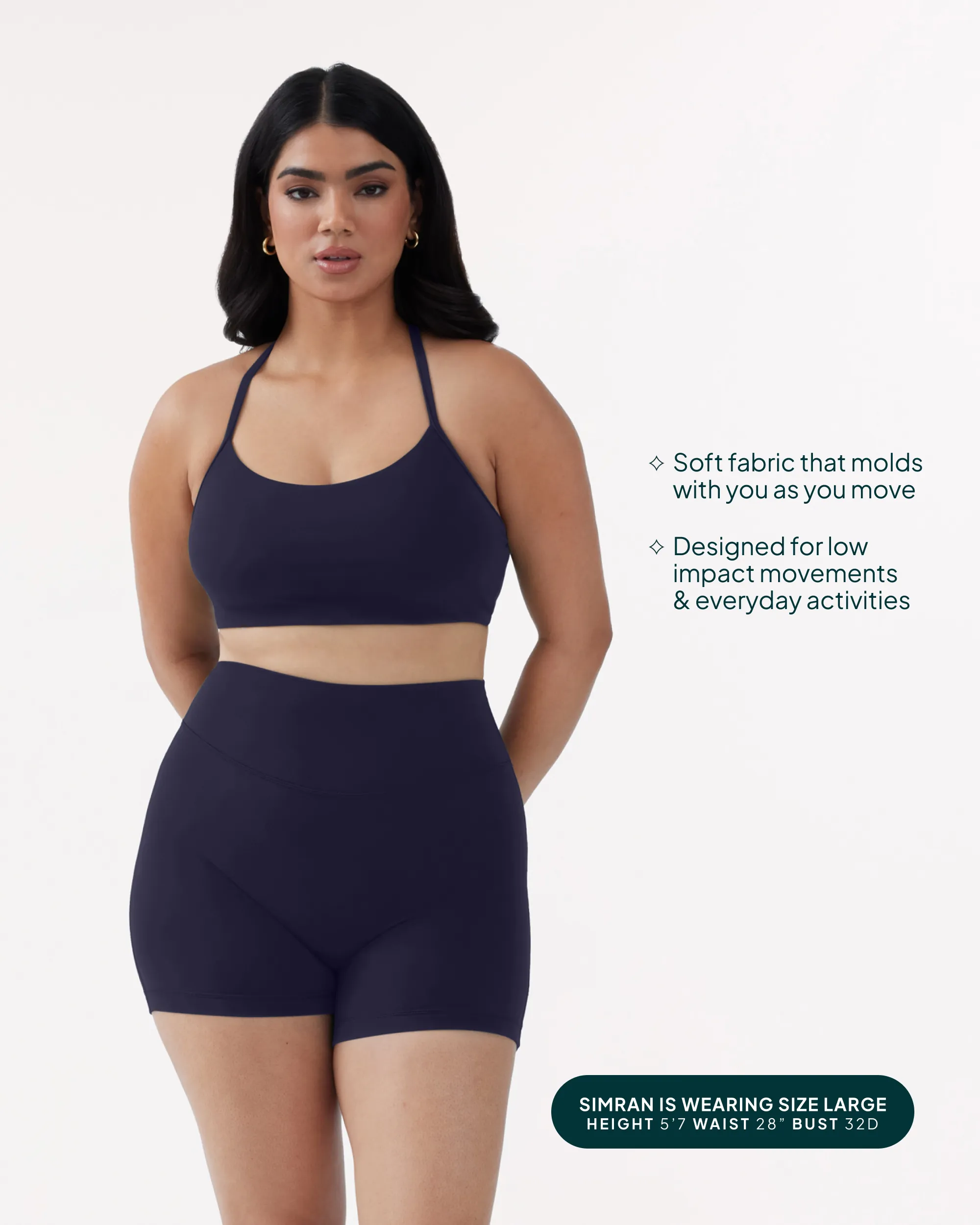 Athleisure Y-Back Low-Support Sports Bra
