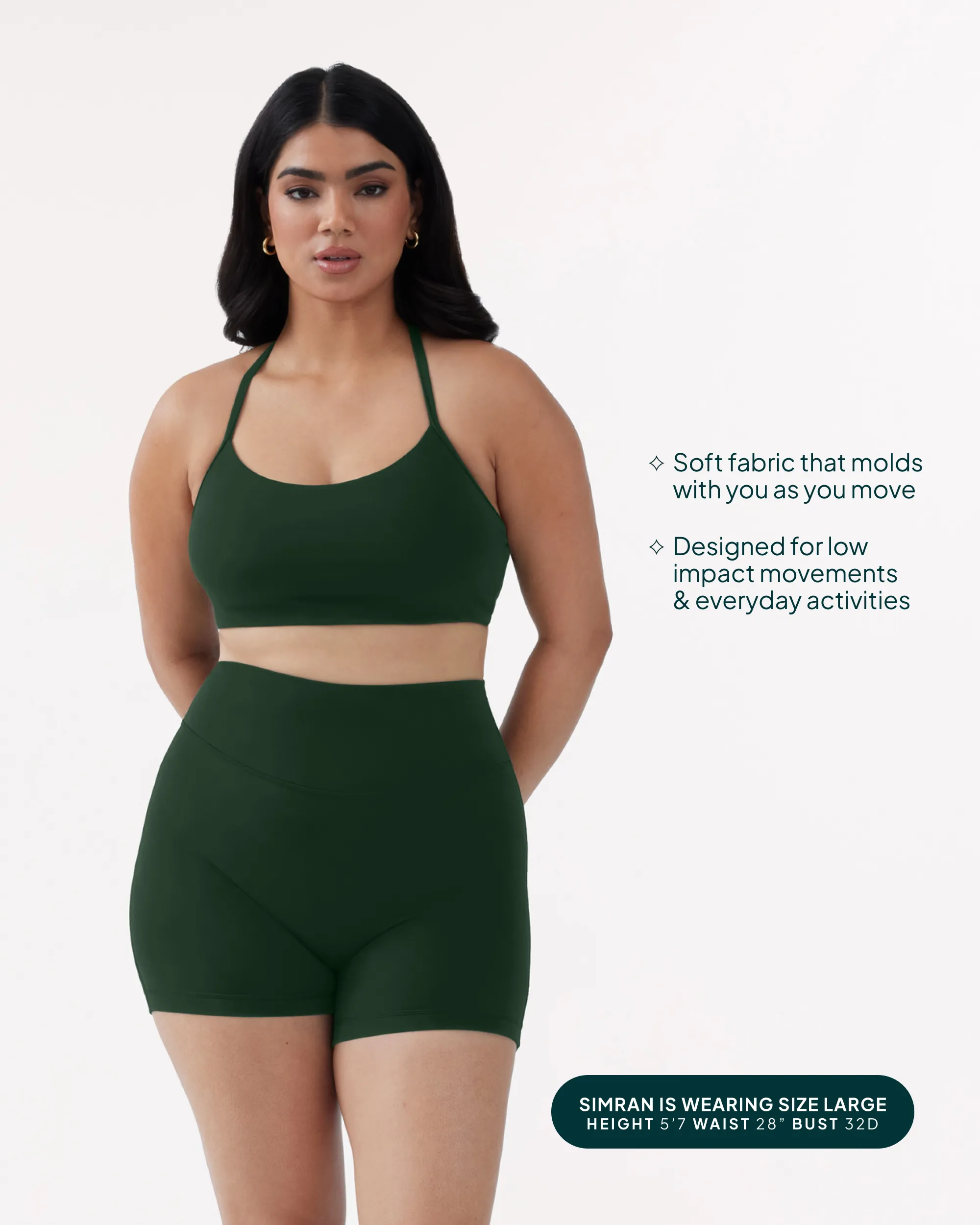 Athleisure Y-Back Low-Support Sports Bra
