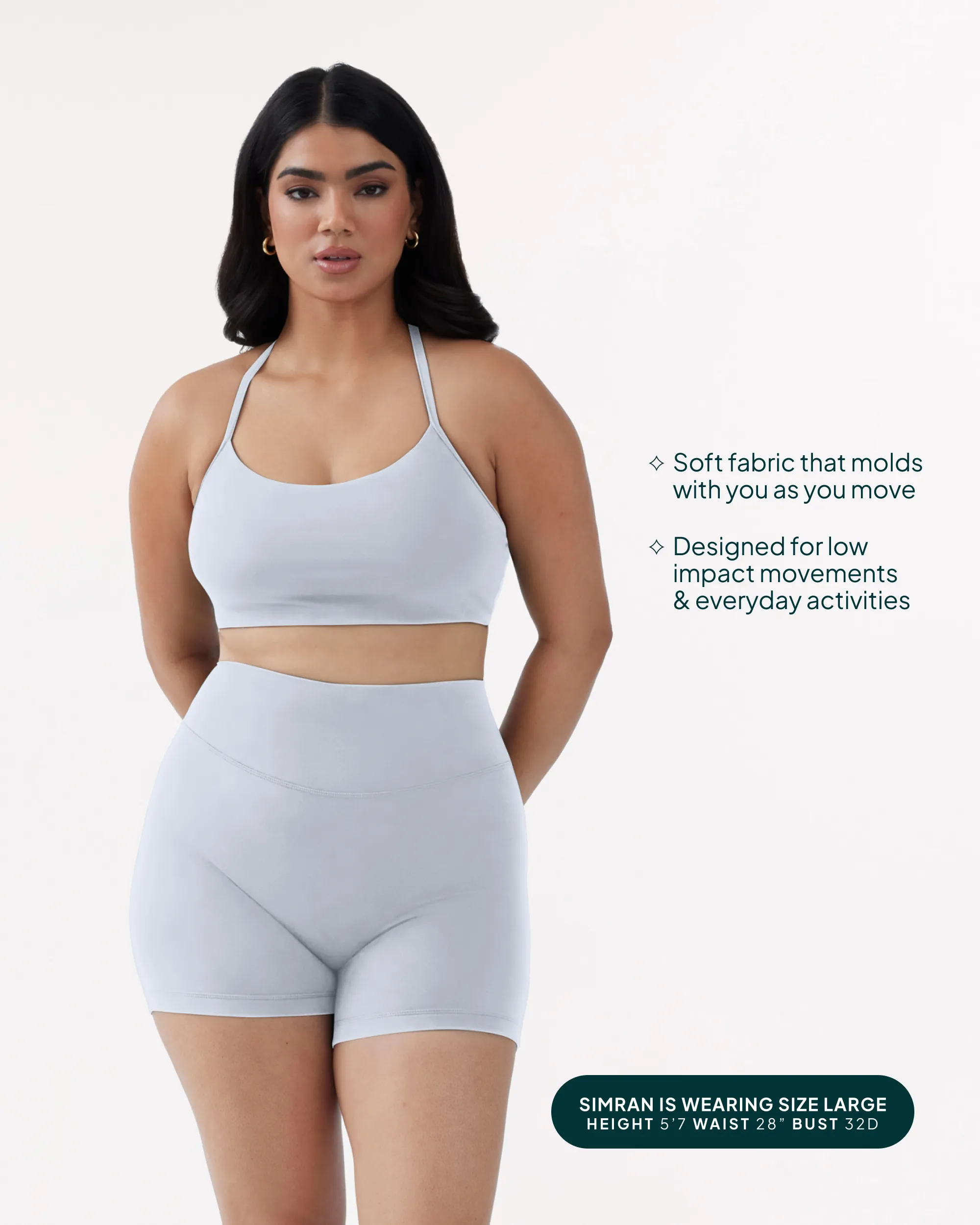 Athleisure Y-Back Low-Support Sports Bra
