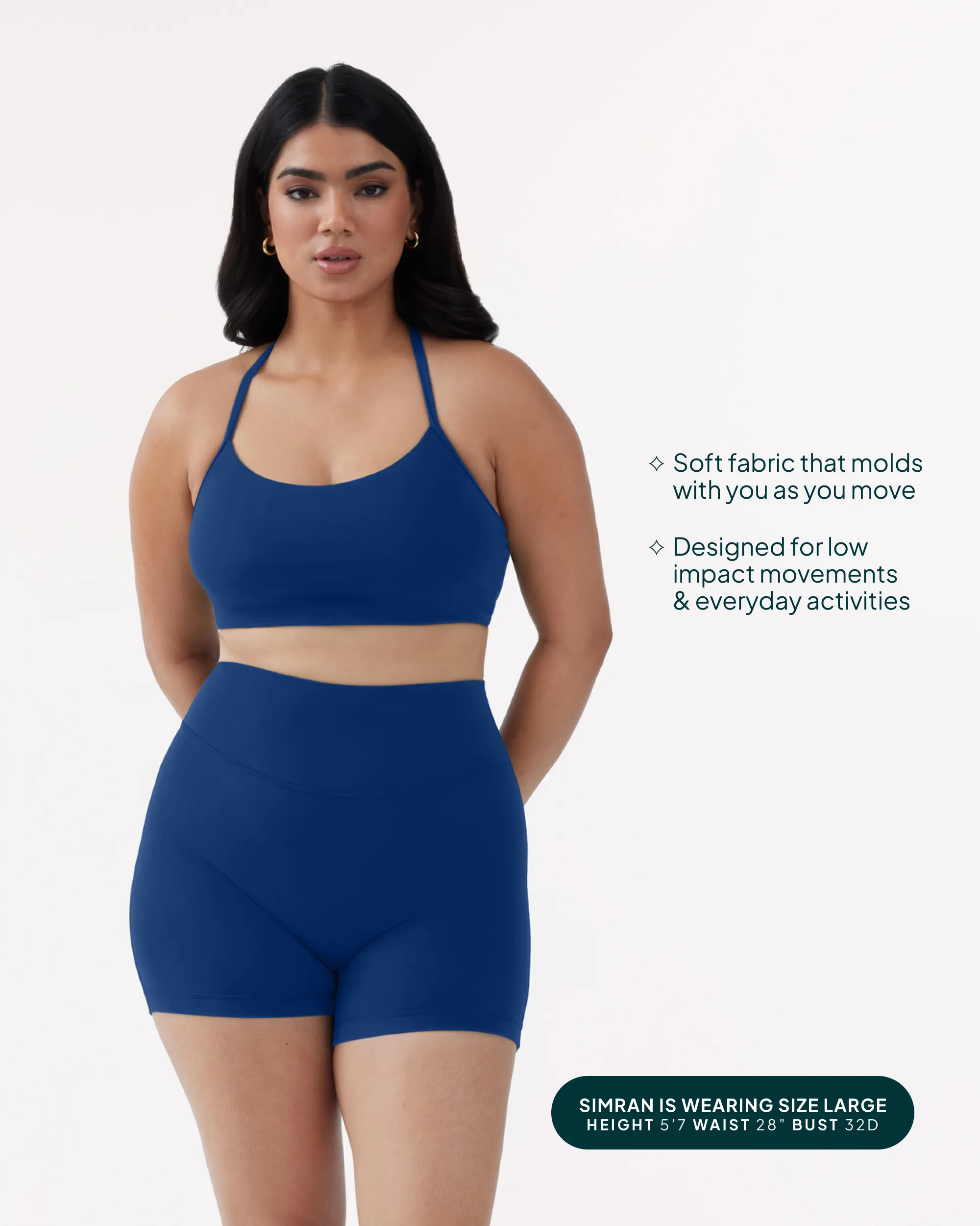 Athleisure Y-Back Low-Support Sports Bra