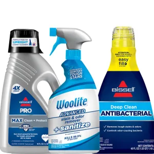 BISSELL Deep Clean Antibacterial   Sanitize Bundle