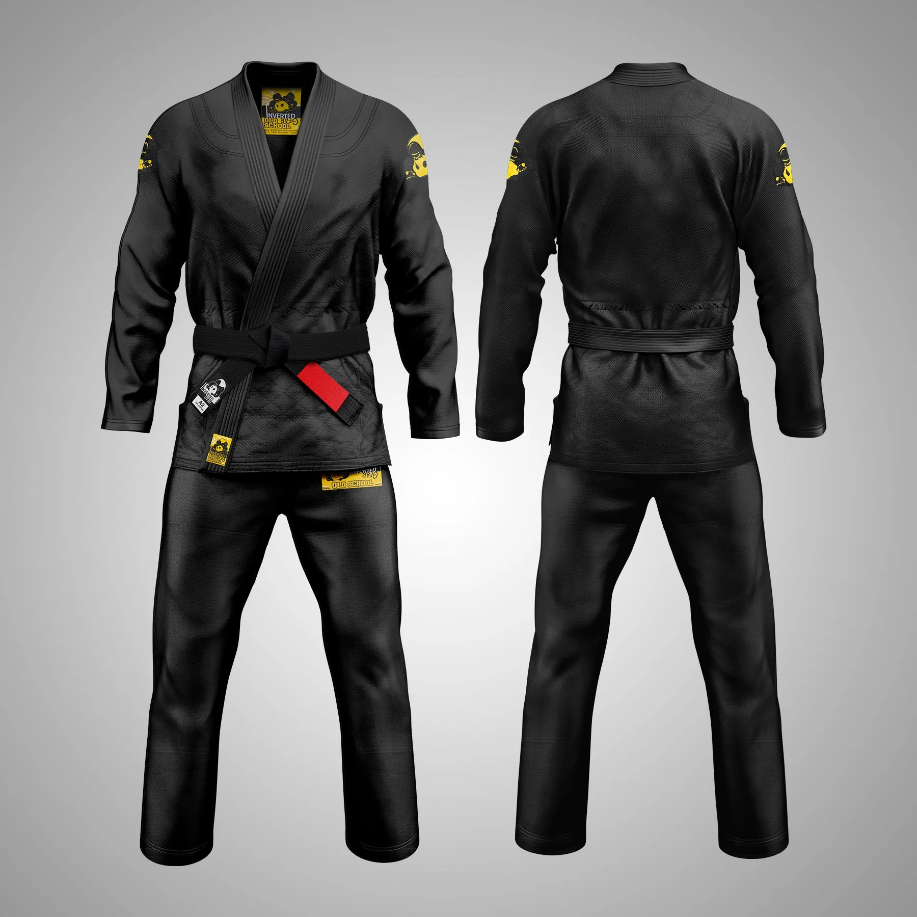 Black Old School Gi