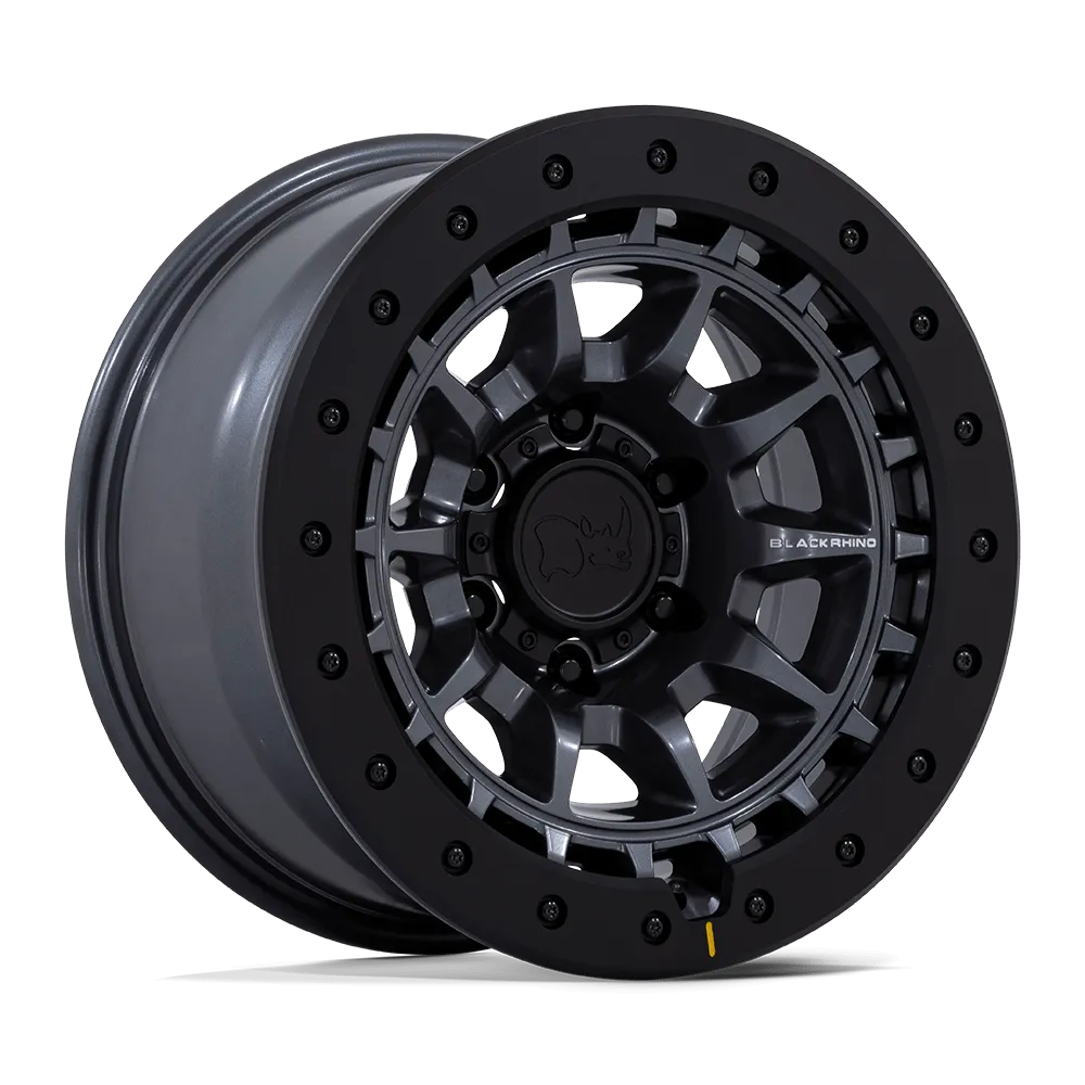 Black Rhino BR016 Tusk 17X8.5 5X139.7 -10mm Matte Gunmetal