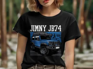 Blue Off-Road Adventure SUV T-Shirt, Unisex 4x4 Vehicle Graphic Tee, Outdoor Exploration Shirt, Gift for Car Enthusiasts