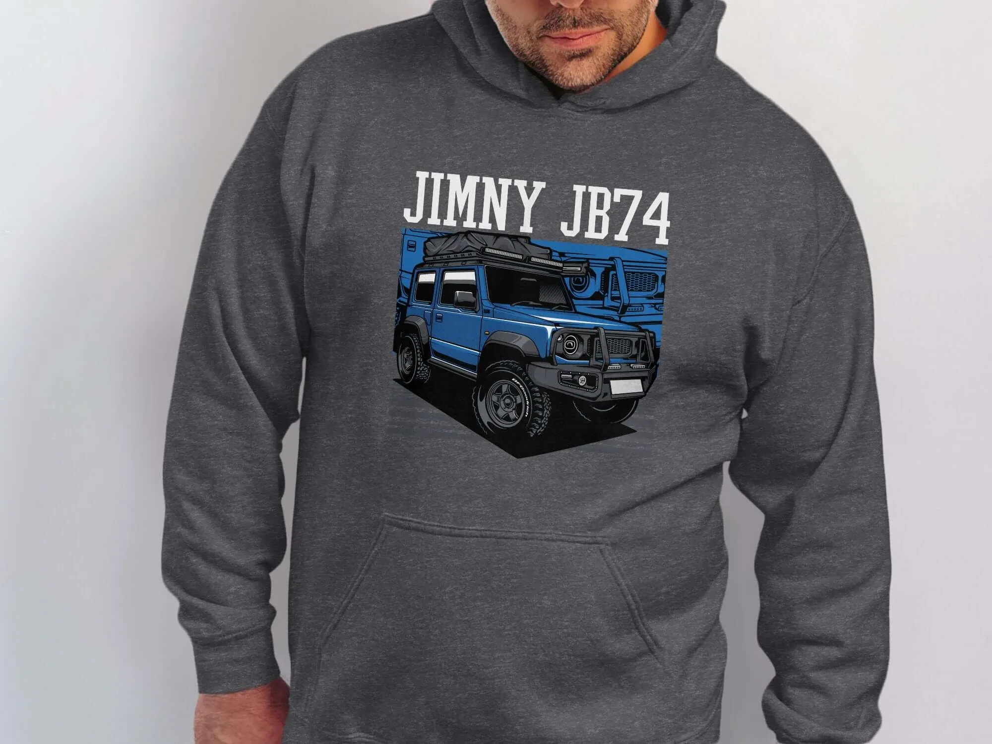 Blue Off-Road Adventure SUV T-Shirt, Unisex 4x4 Vehicle Graphic Tee, Outdoor Exploration Shirt, Gift for Car Enthusiasts