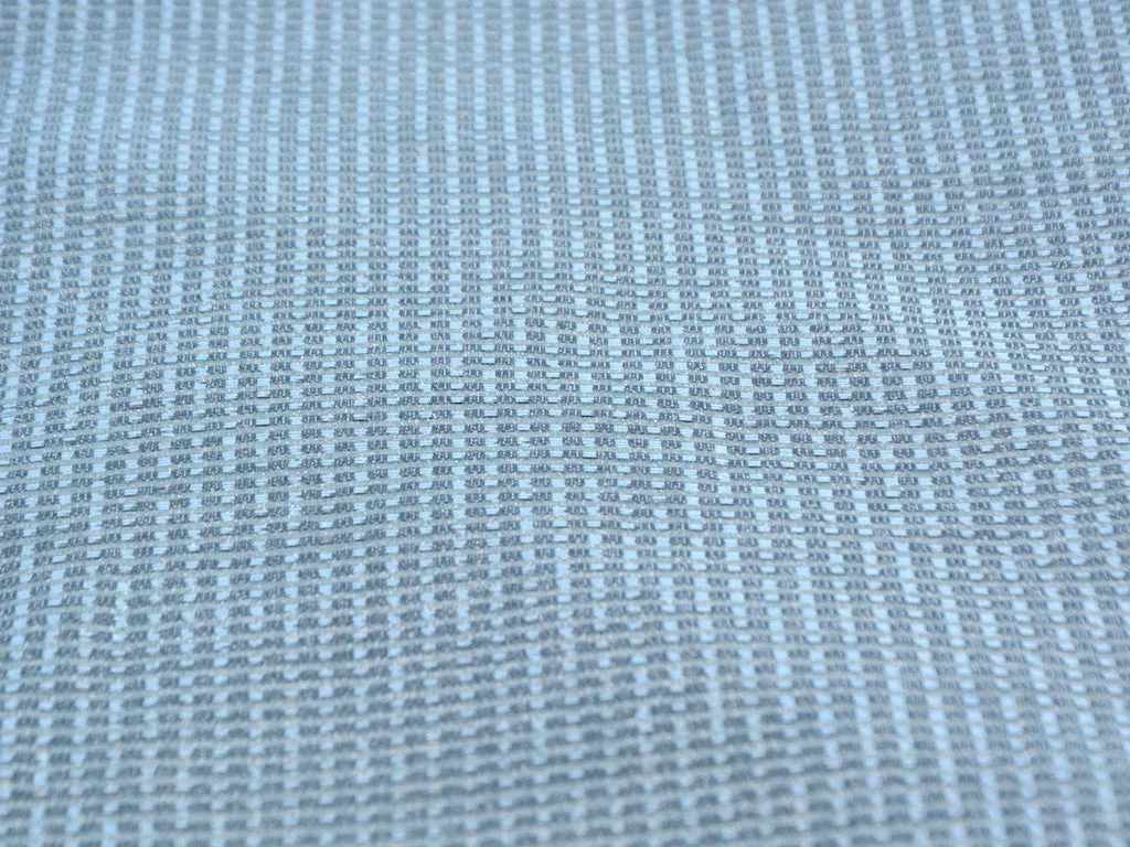 Blue Stripes Shimmer Bonding Fabric