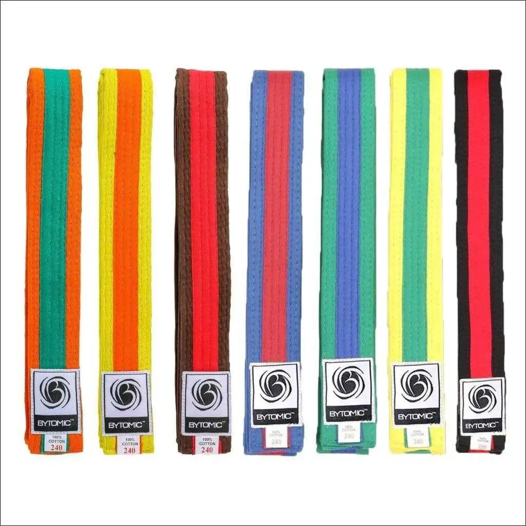 Bytomic Coloured Stripe Martial Arts Belt