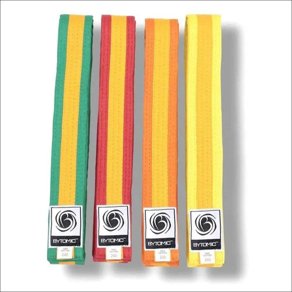 Bytomic Gold Stripe Martial Arts Belt