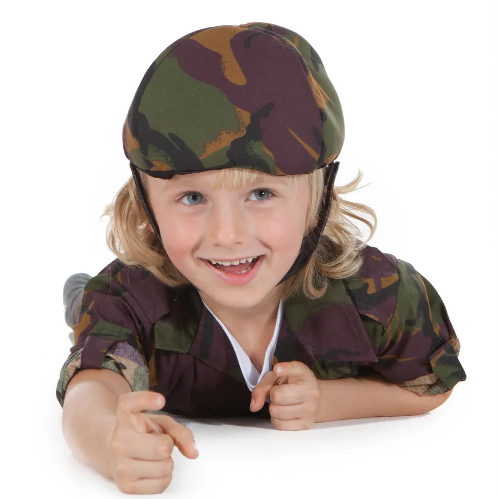 Children's Soldier Costume - Camouflage Army Dress Up Set