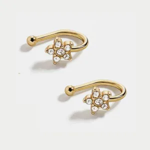 ClaudiaG Dhalia Ear Cuffs -Set of 2