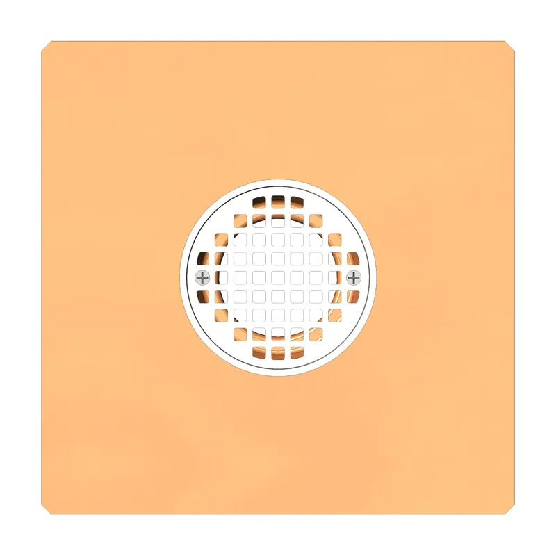 Copper 5" Thin Membrane Deck Drain