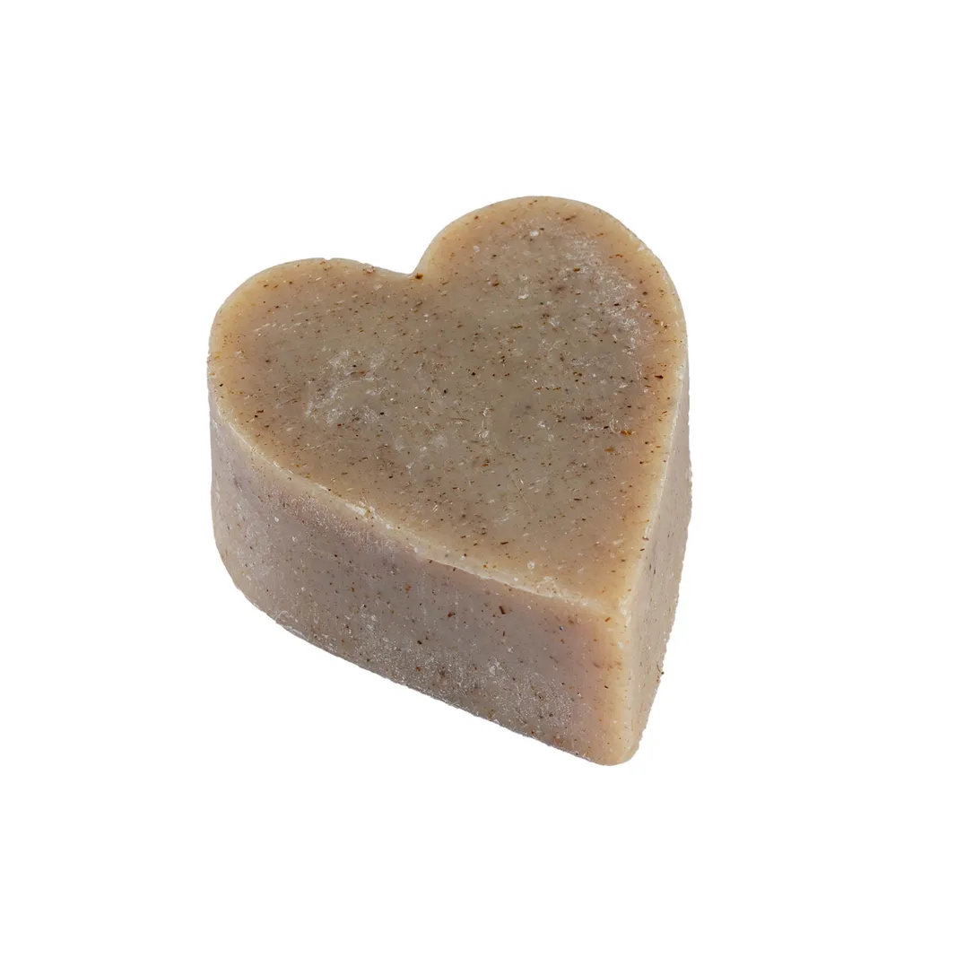 English Lavender Natural Heart Soap 40g