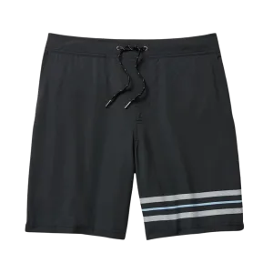 Fair Harbor Ozone Men's Boardshort - Grey Stripe