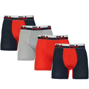 FILA - Men's 4 Pack Boxer Brief (FM412BXPM8 600)