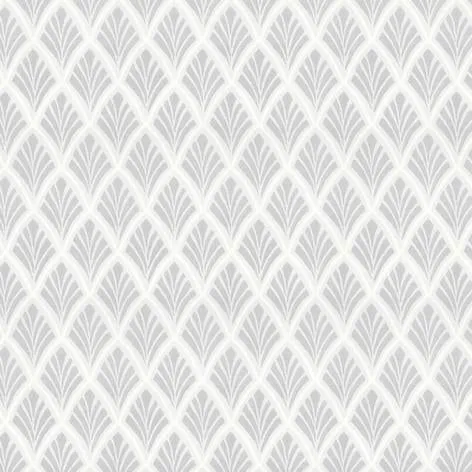 Florin Silver Curtain Fabric