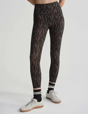 Form High Waisted Pocket Legging 25" - Carob Fragment Snake