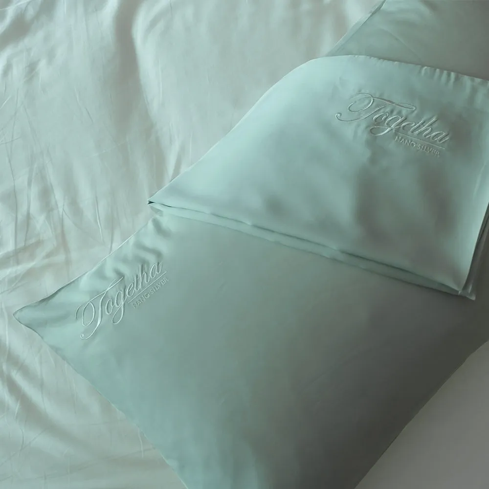 Getha 3D Auto Latex Pillow Case - TENCEL™ Nano Silver Fabric (M) (2 Pcs)