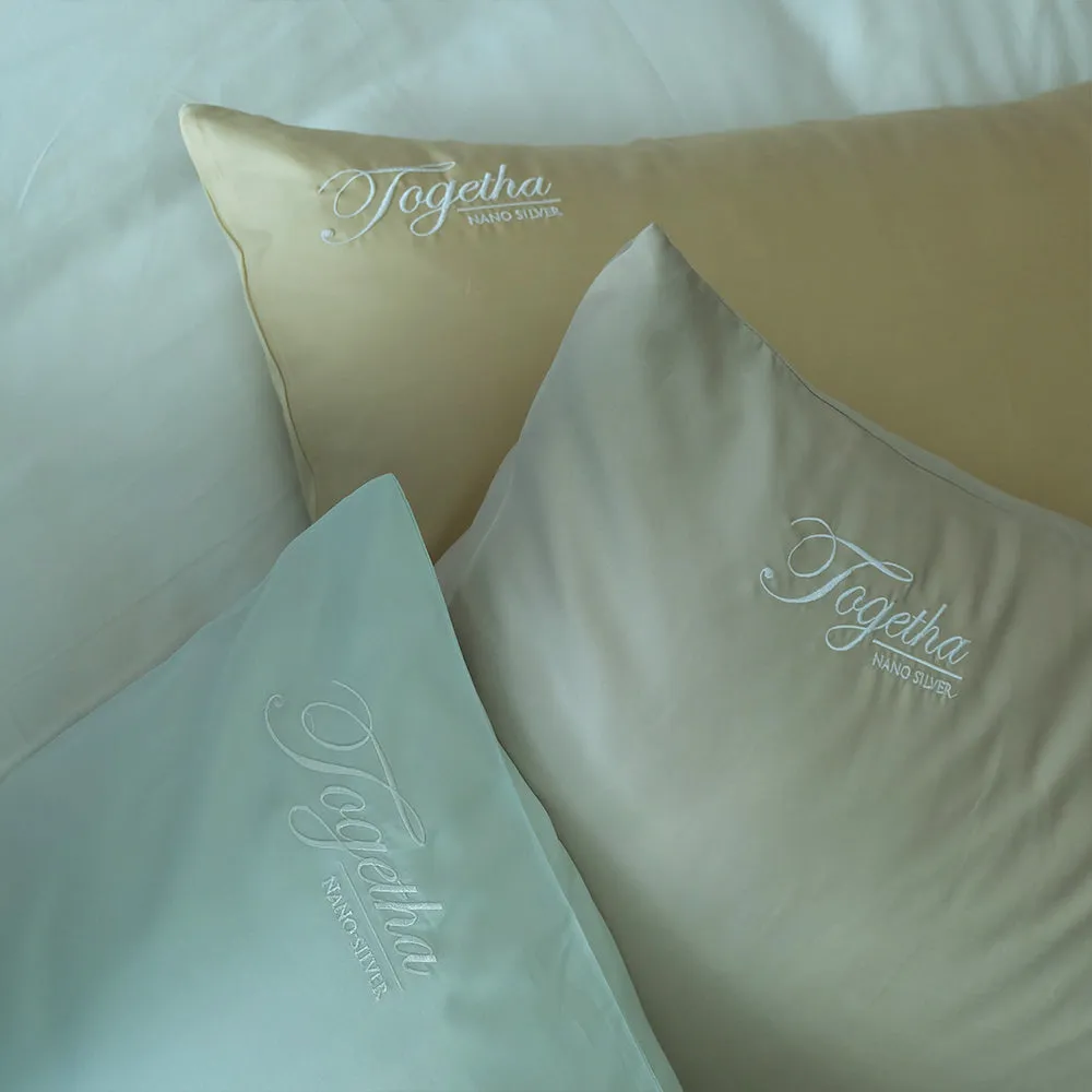 Getha 3D Auto Latex Pillow Case - TENCEL™ Nano Silver Fabric (M) (2 Pcs)