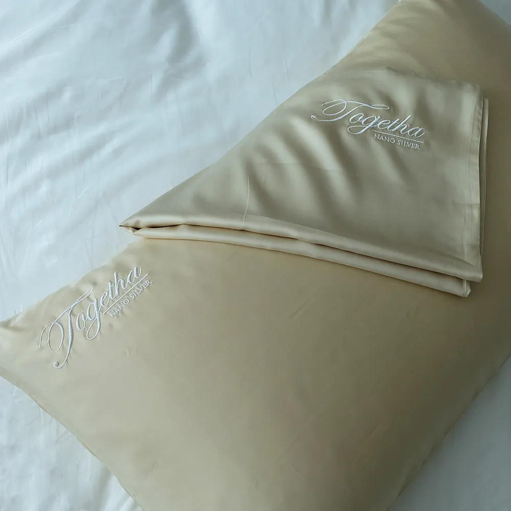 Getha 3D Auto Latex Pillow Case - TENCEL™ Nano Silver Fabric (M) (2 Pcs)