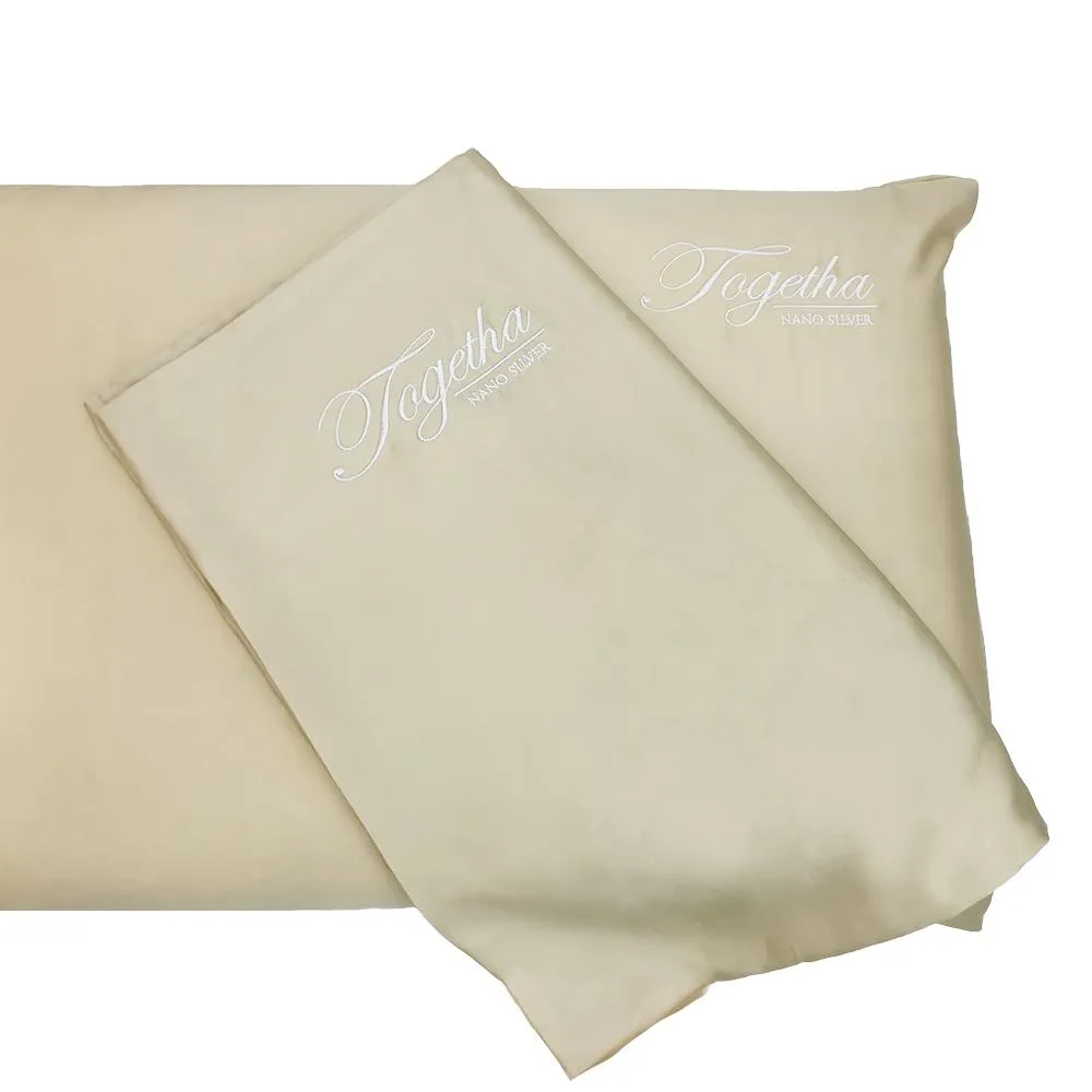 Getha 3D Auto Latex Pillow Case - TENCEL™ Nano Silver Fabric (M) (2 Pcs)
