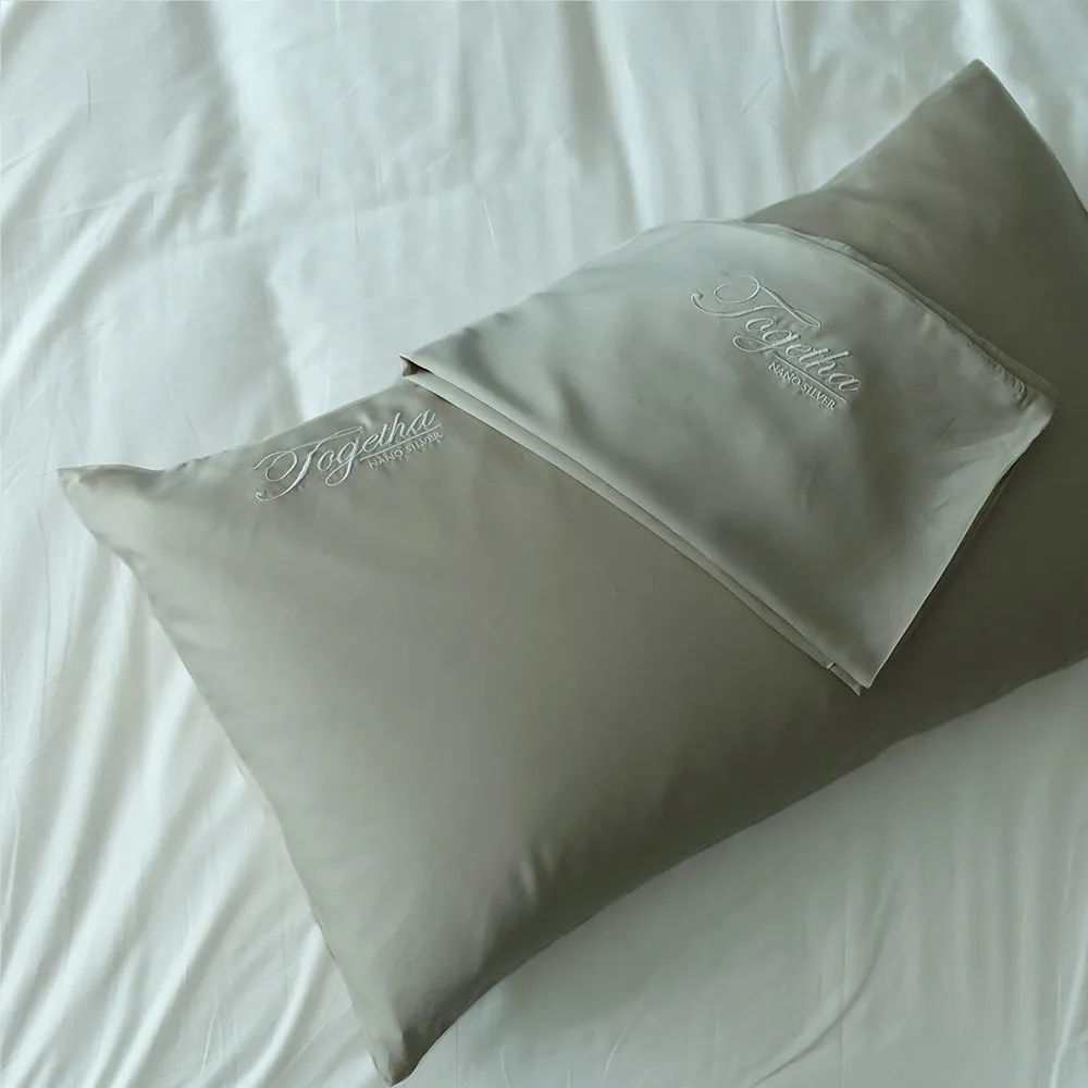 Getha 3D Auto Latex Pillow Case - TENCEL™ Nano Silver Fabric (M) (2 Pcs)