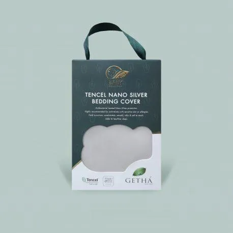 Getha Baby Dimple Latex Pillow Case - TENCEL™ Nano Silver Pillow Fabric