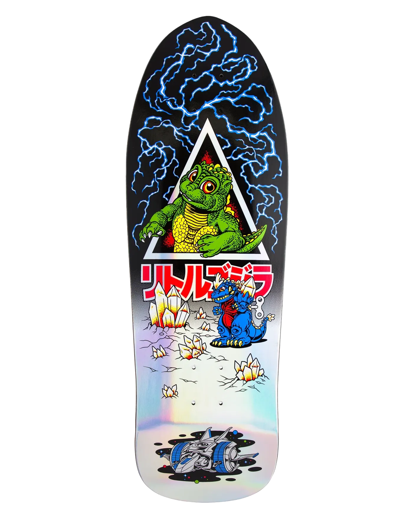 Godzilla Jr Natas 9.89" Skateboard Deck in Multi