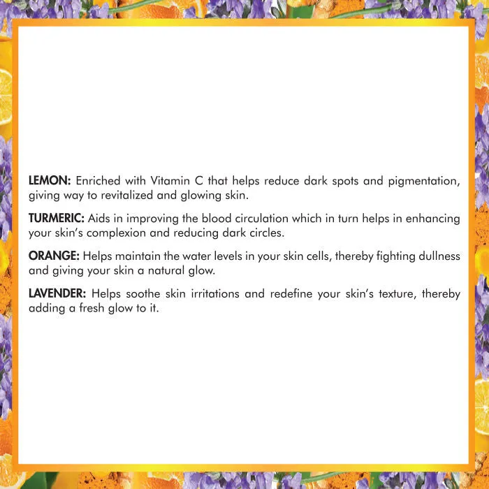 Good Vibe Brightening Essential Oils (Lemon, Turmeric, Orange, Lavender) - Pack of 4 (5 ml x 4)