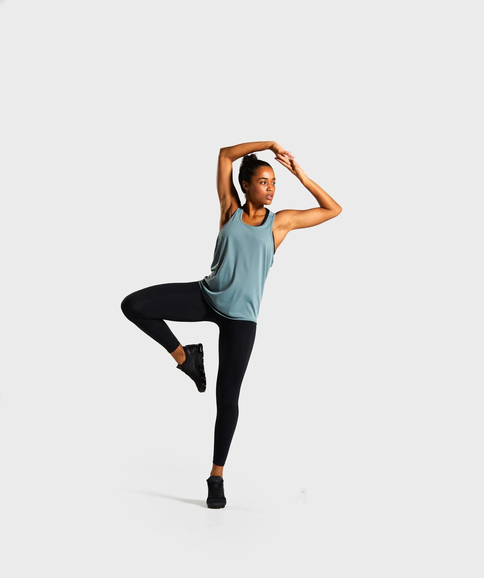 Gymshark Breeze Lightweight Seamless Vest - Turquoise