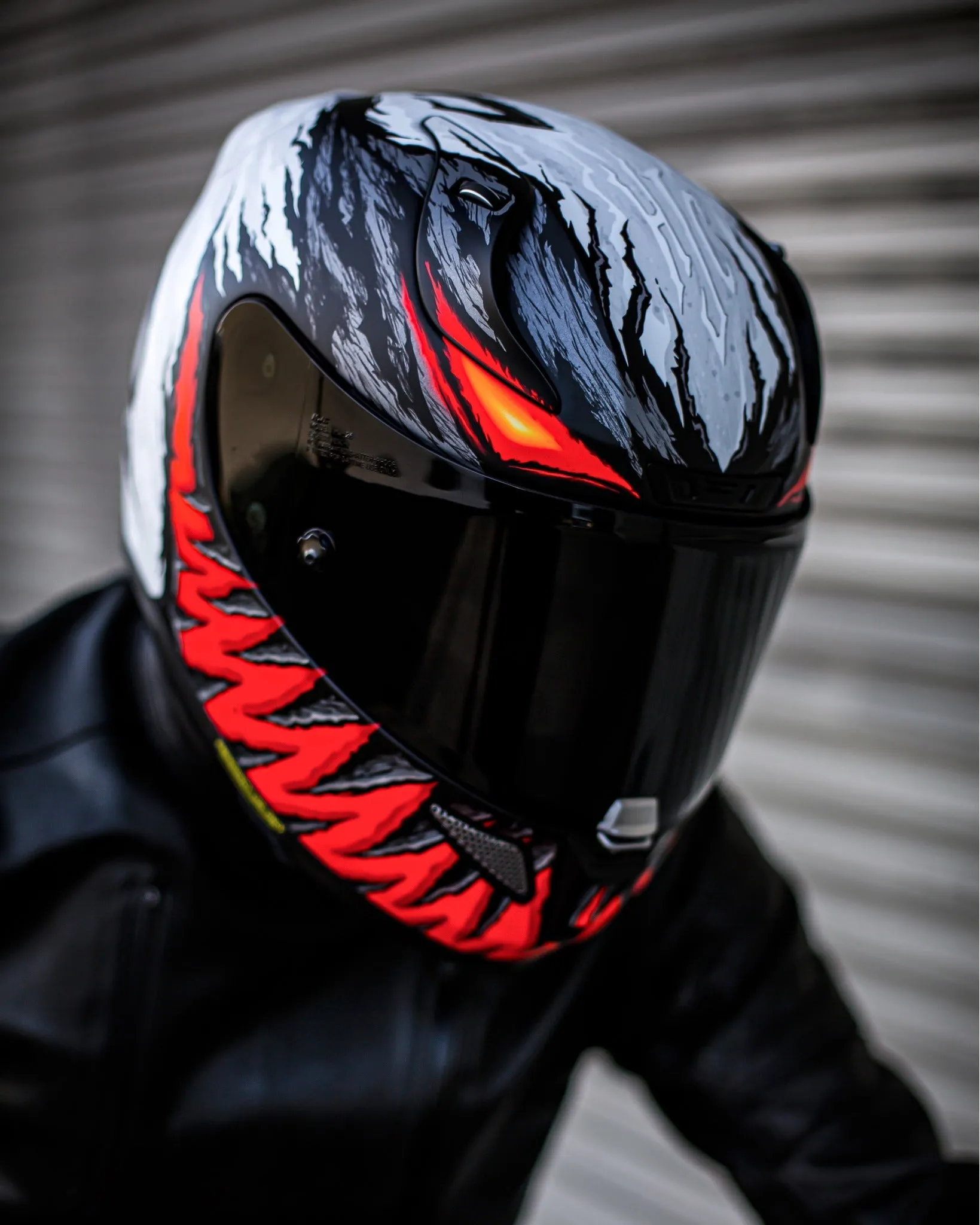 HJC RPHA 11 Marvel Anti Venom Carbon MC1SF Full Face Helmet
