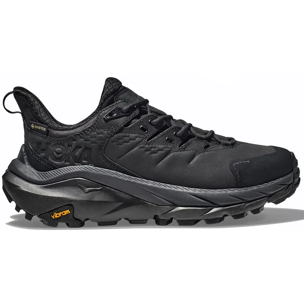 Hoka Women's Kaha 2 Low GORE-TEX Walking Shoes Black / Black