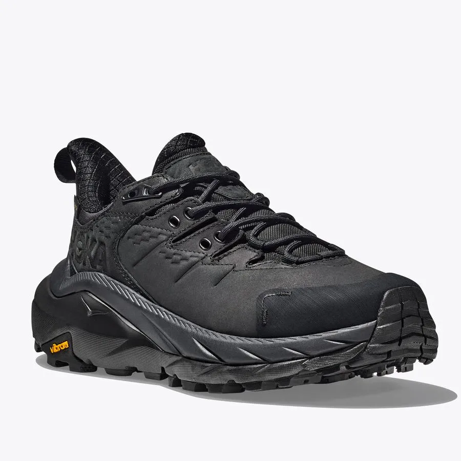 Hoka Women's Kaha 2 Low GORE-TEX Walking Shoes Black / Black