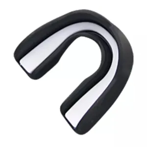 Kango Martial Arts Adults Boxing & MMA White Black Mouth Guard [WS]