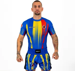 Knockout Kempo Romania Rashguard-Short Sleeve