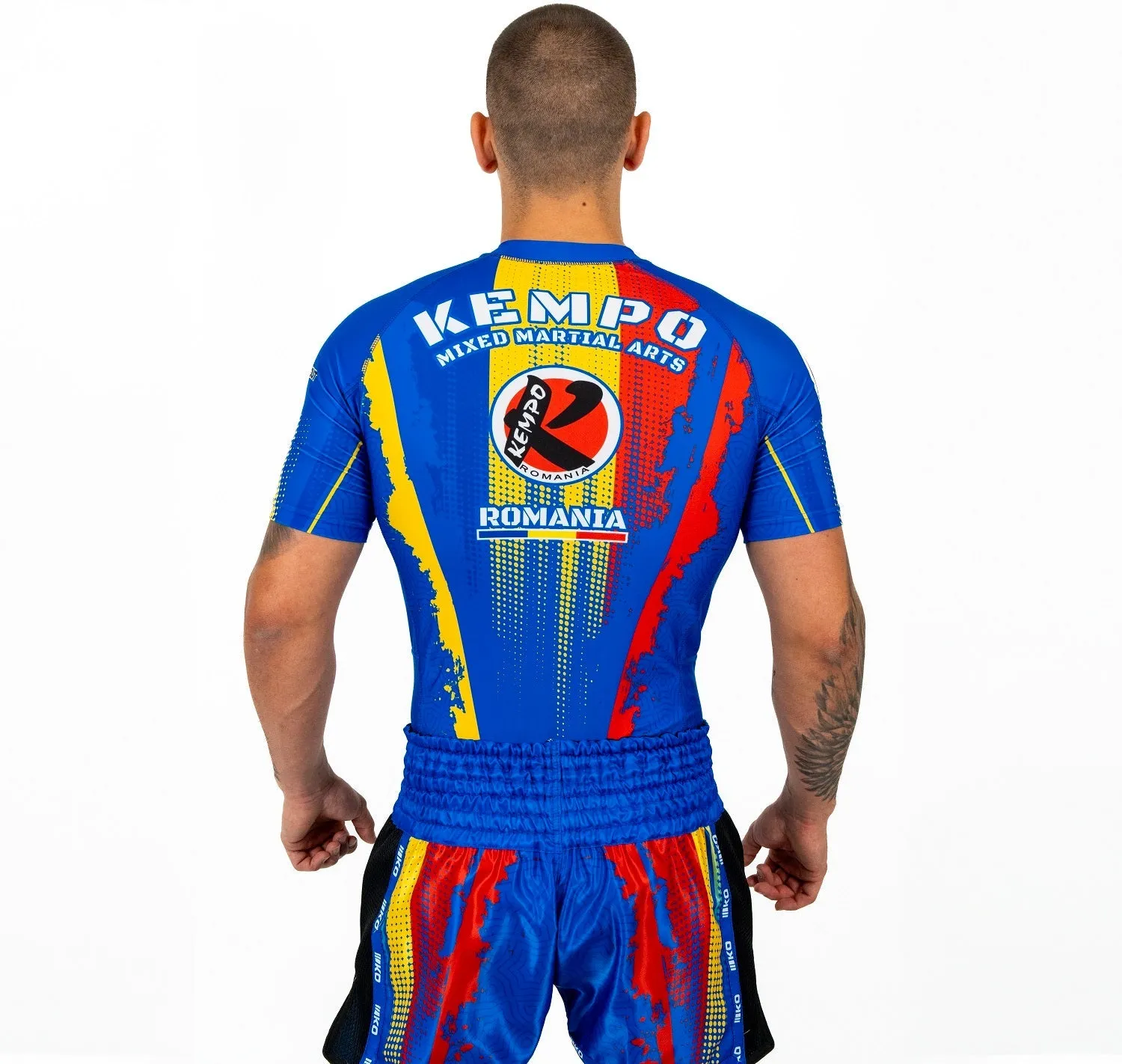 Knockout Kempo Romania Rashguard-Short Sleeve