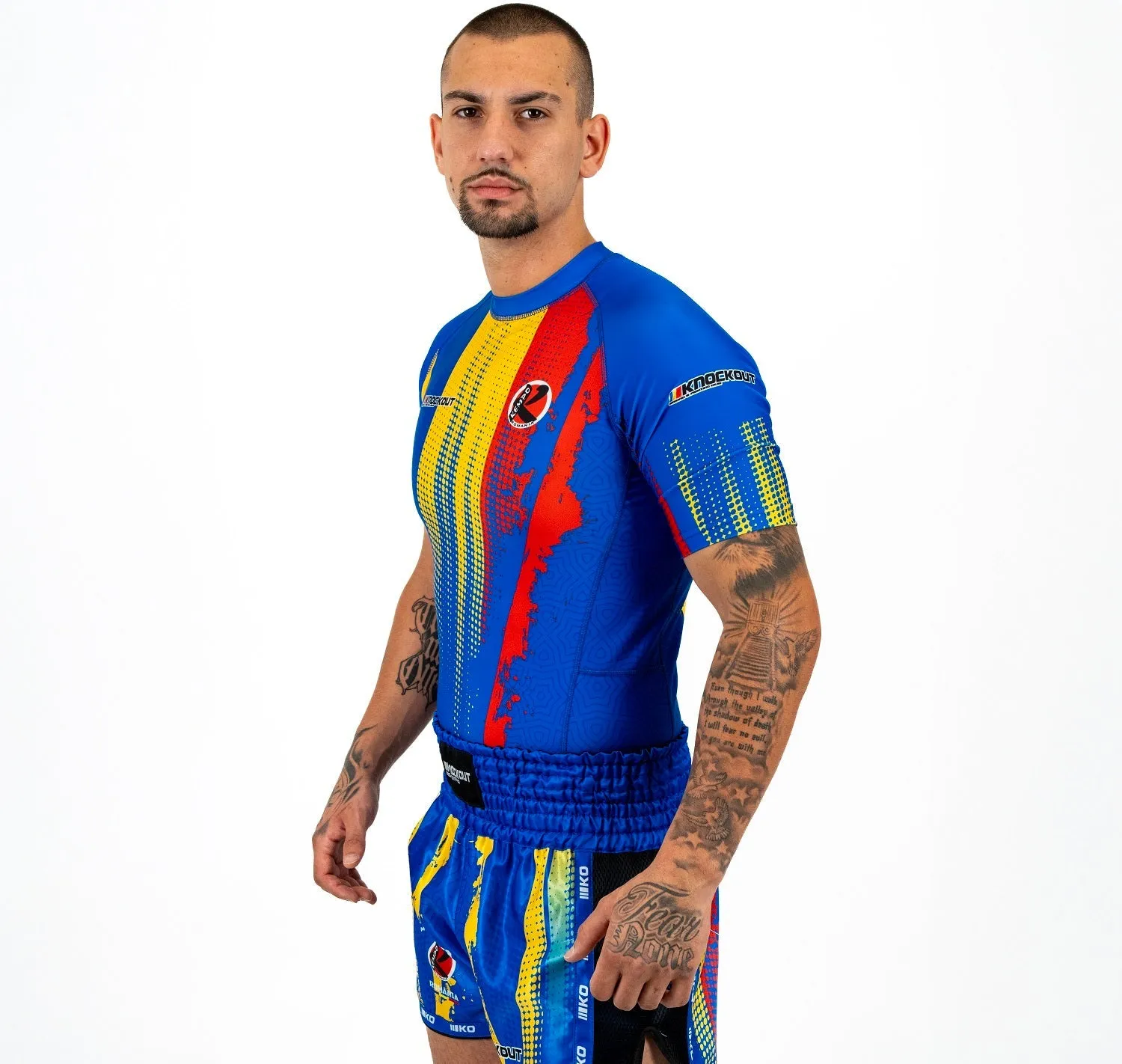Knockout Kempo Romania Rashguard-Short Sleeve