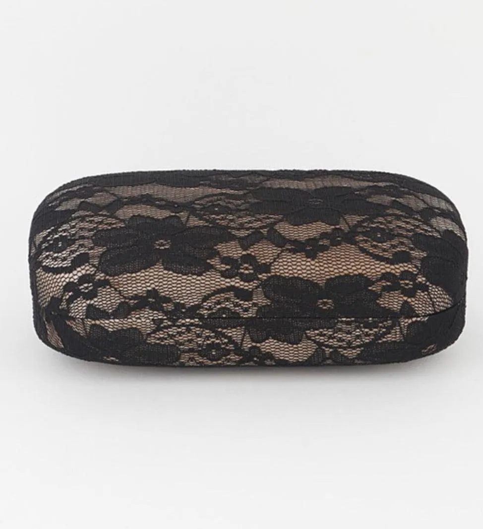 Lace Fabric Sunglasses Case