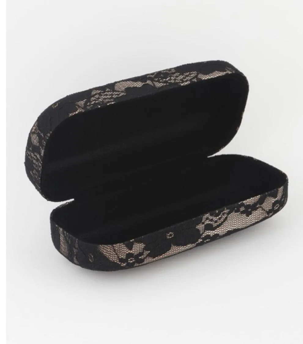 Lace Fabric Sunglasses Case